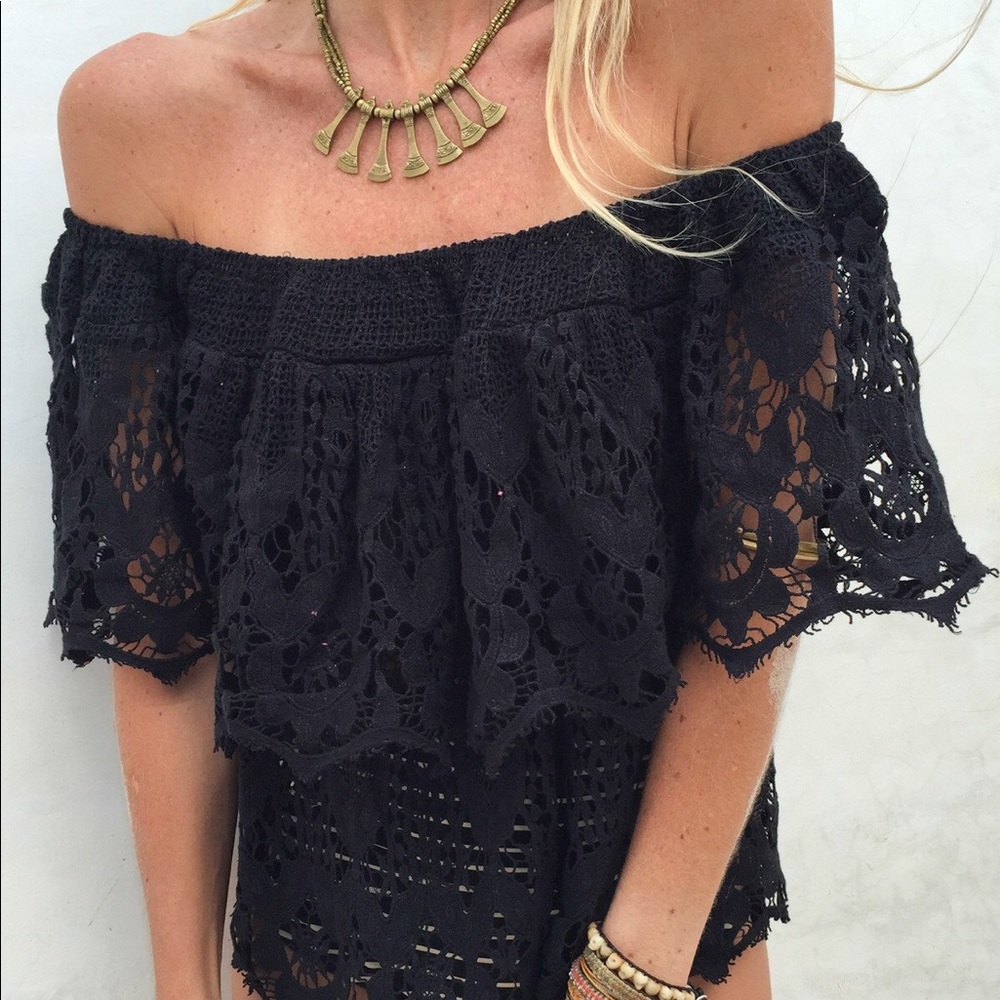 Jens Pirate Booty Lace Señorita Blouse